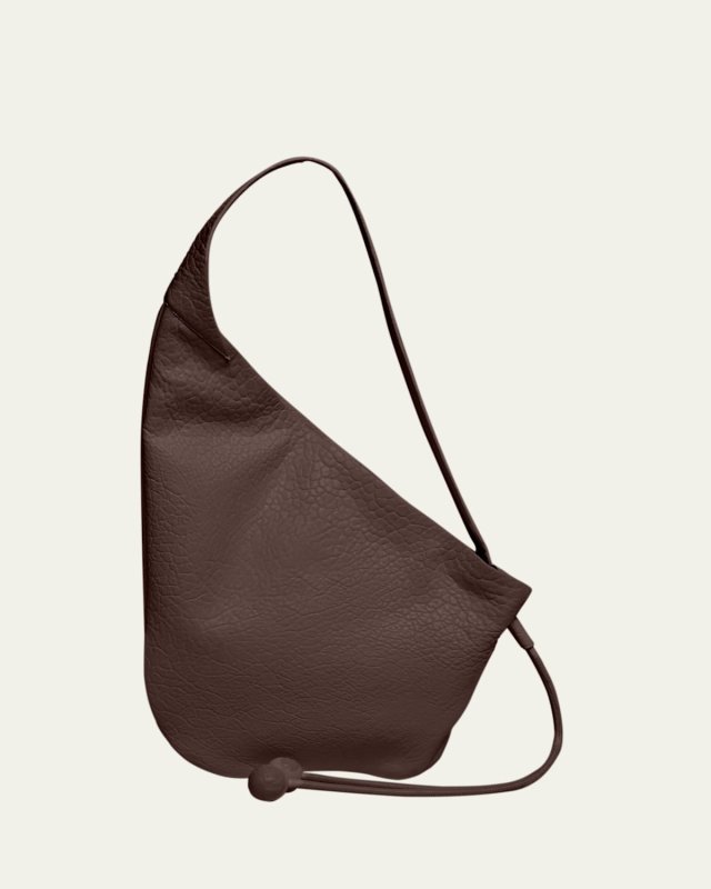 Small Sling Calfskin Leather Hobo Bag
